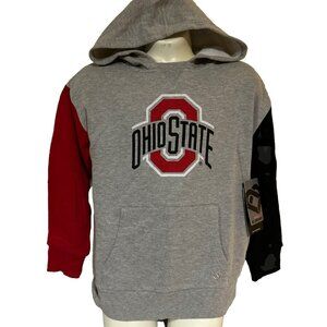 NEW Ohio State OSU Buckeyes Colosseum Athletics Gray Pullover Sweatshirt Girls M
